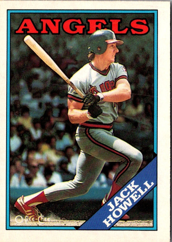 1988 O-Pee-Chee Jack Howell #114