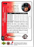 1998 Upper Deck MVP Geoff Sanderson #24