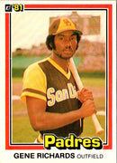 1981 Donruss Gene Richards