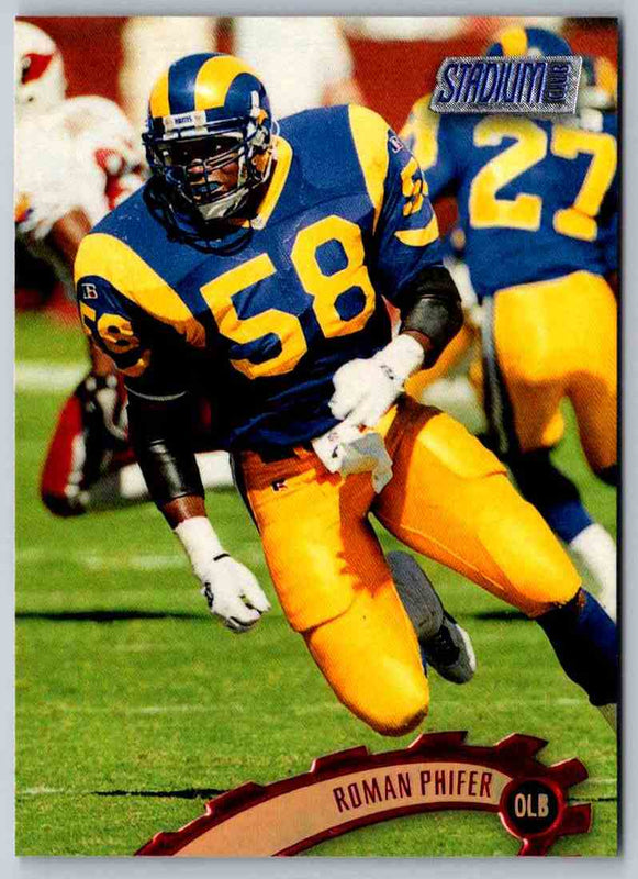 1997 Topps Stadium Club Football Roman Phifer #117