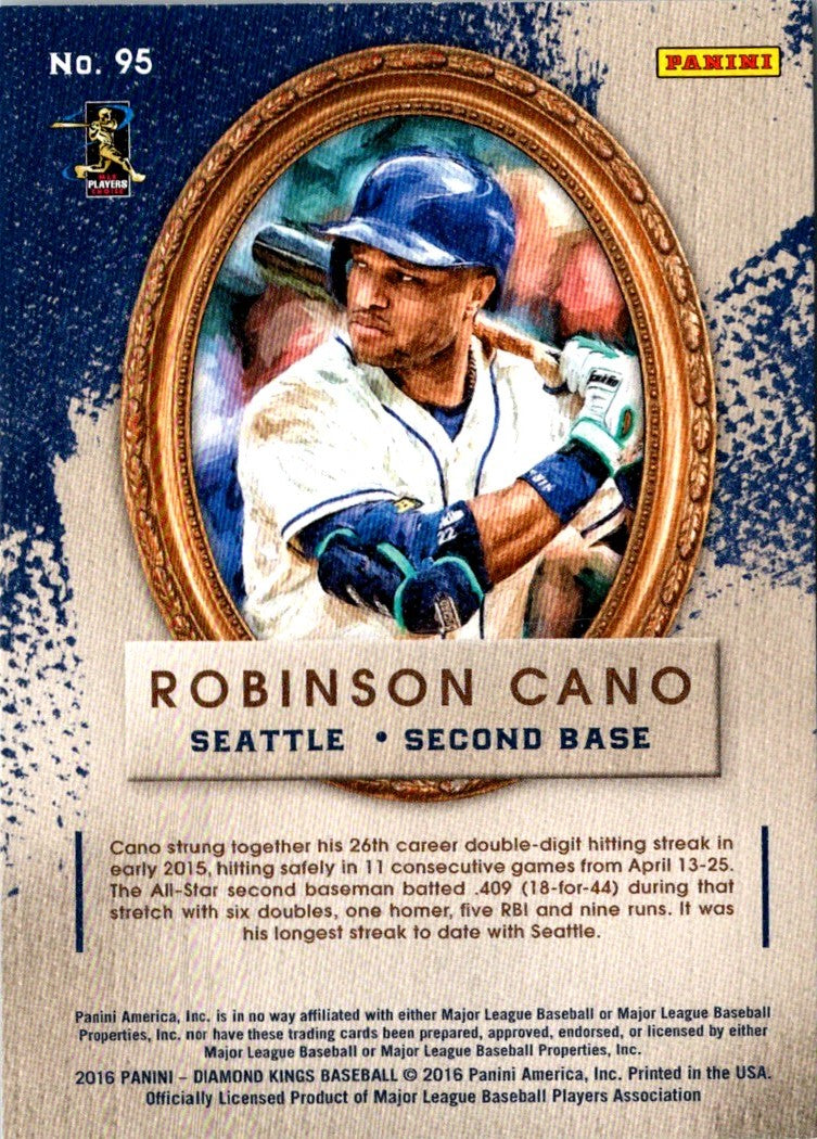 2016 Panini Diamond Kings Robinson Cano