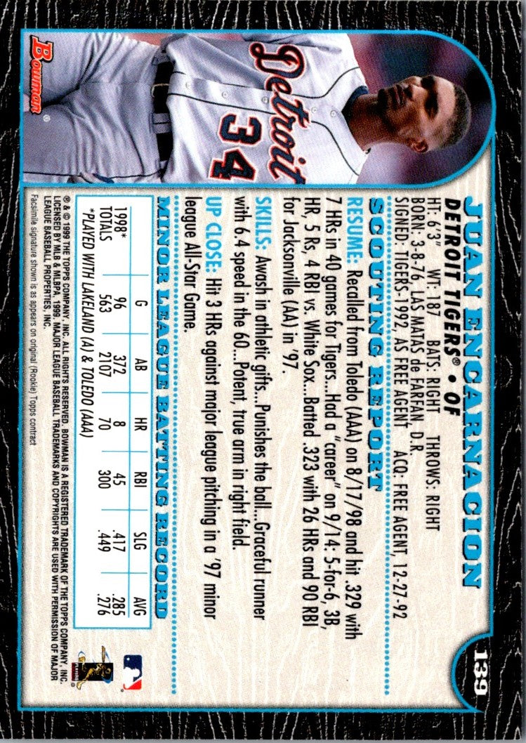 1999 Bowman Juan Encarnacion