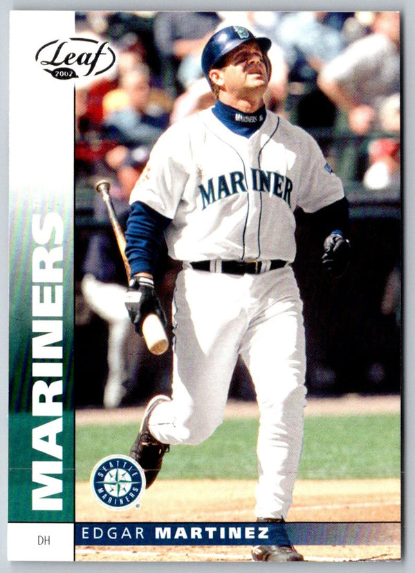 2002 Leaf Edgar Martinez #141