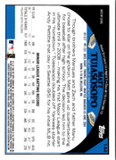 2009 Topps Matt Tuiasosopo