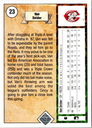 1989 Upper Deck Van Snider