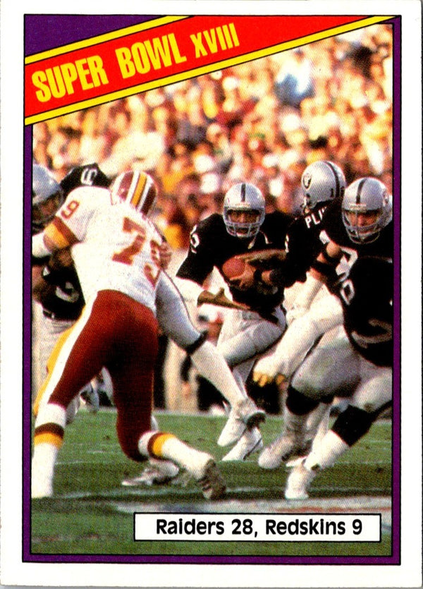 1984 Topps Super Bowl XV #9