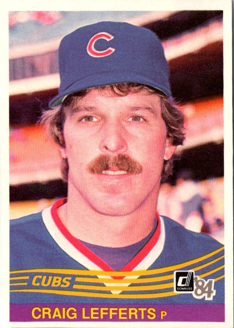 1984 Donruss Craig Lefferts