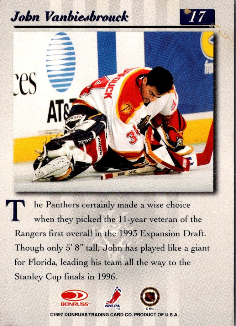 1997 Studio John Vanbiesbrouck