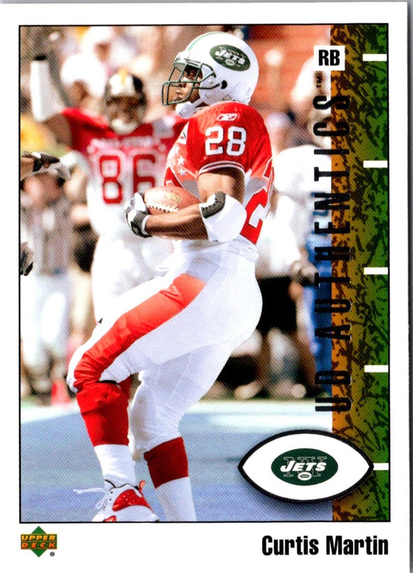 2002 Upper Deck Ovation Curtis Martin #60