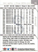 2003 Flair Greats Luke Appling #89