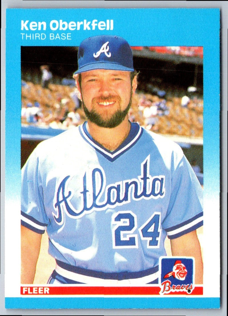 1987 Fleer Ken Oberkfell