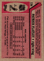 1987 Topps Patrick Flatley #136