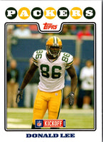 2008 Topps Kickoff Donald Lee #143