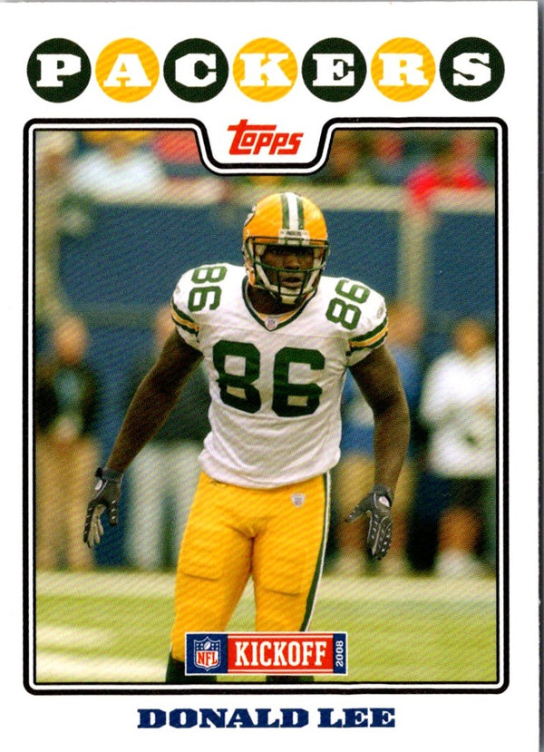 2008 Topps Kickoff Donald Lee #143