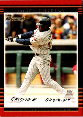 2002 Bowman Cristian Guzman #81