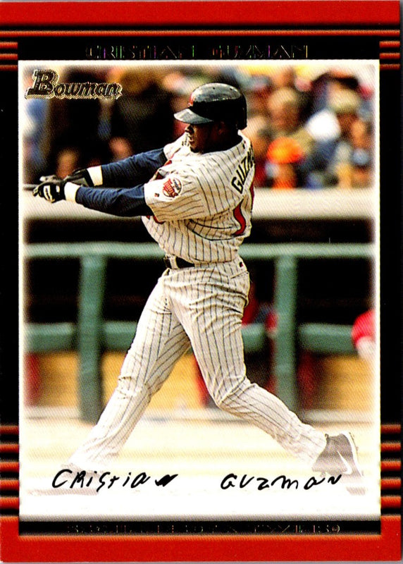2002 Bowman Cristian Guzman #81