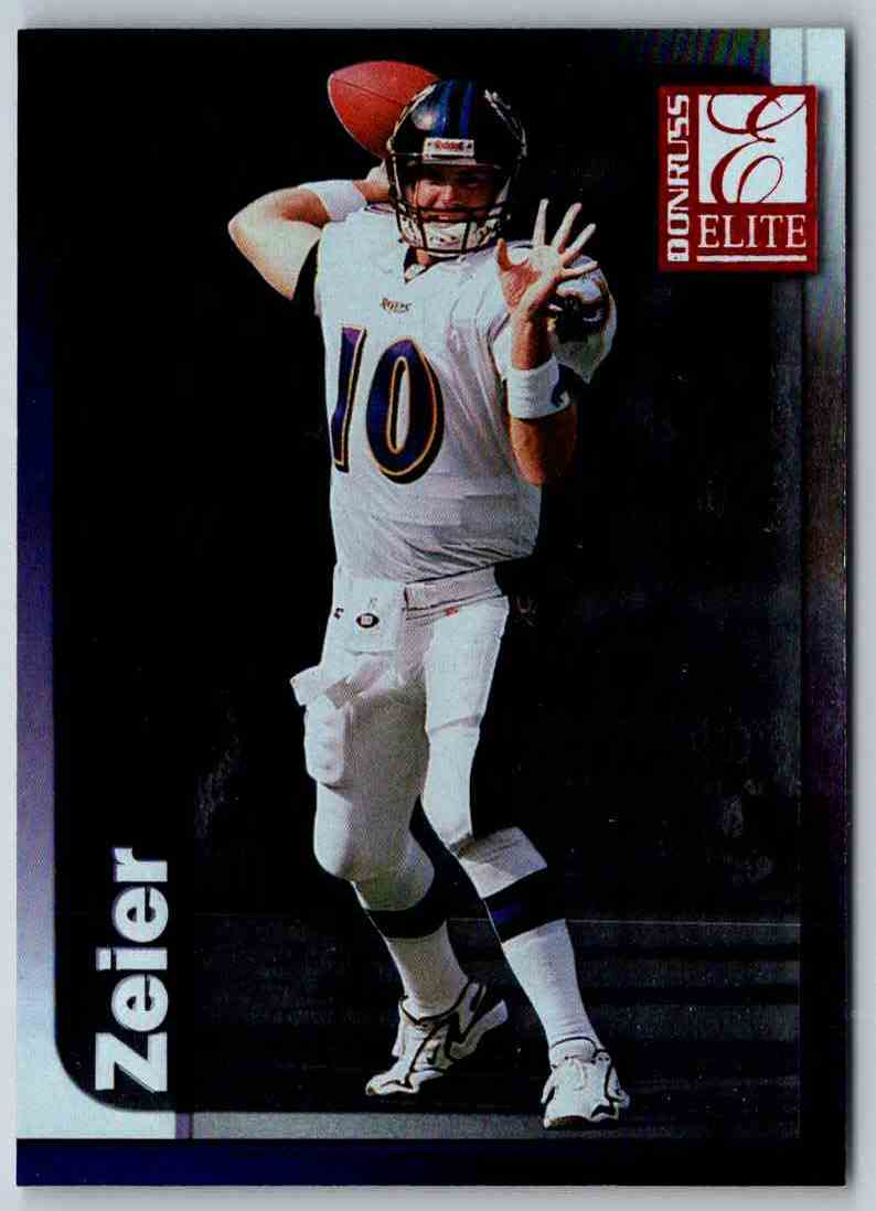 1999 Donruss Elite Eric Zeier