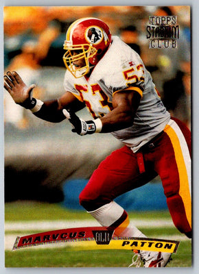 1996 Stadium Club Members Only Marvcus Patton #301