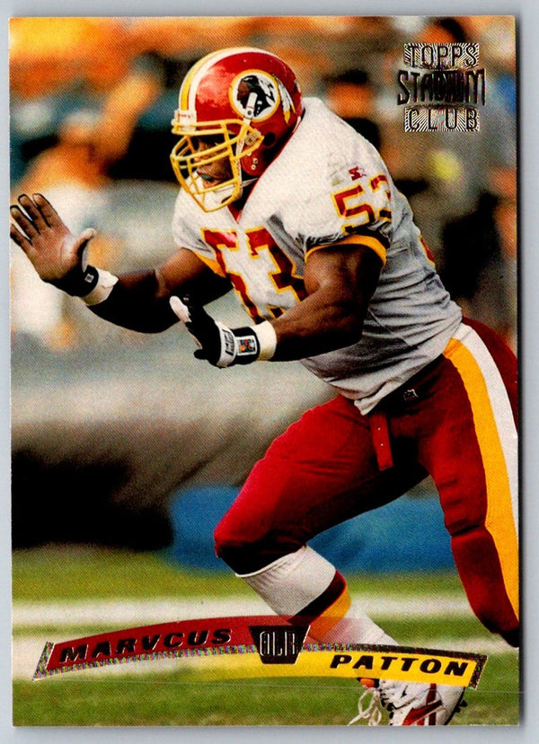1996 Stadium Club Members Only Marvcus Patton #301