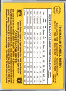 1986 Donruss Tommy Herr