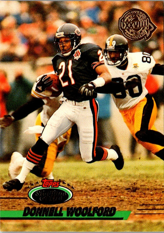 1993 Stadium Club Super Teams Bowl Donnell Woolford #396