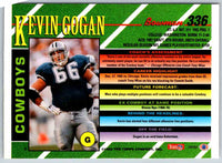 1993 Bowman Football Kevin Gogan #336