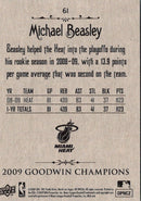 2009 Upper Deck Goodwin Champions Michael Beasley