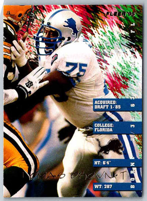 1995 Fleer Lomas Brown #121