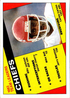 1984 Topps 1983 Team Leaders Chiefs/Carlos Carson #84