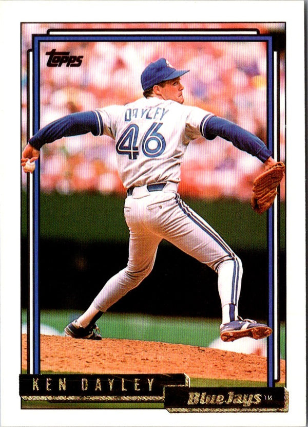 1992 Topps Ken Dayley #717