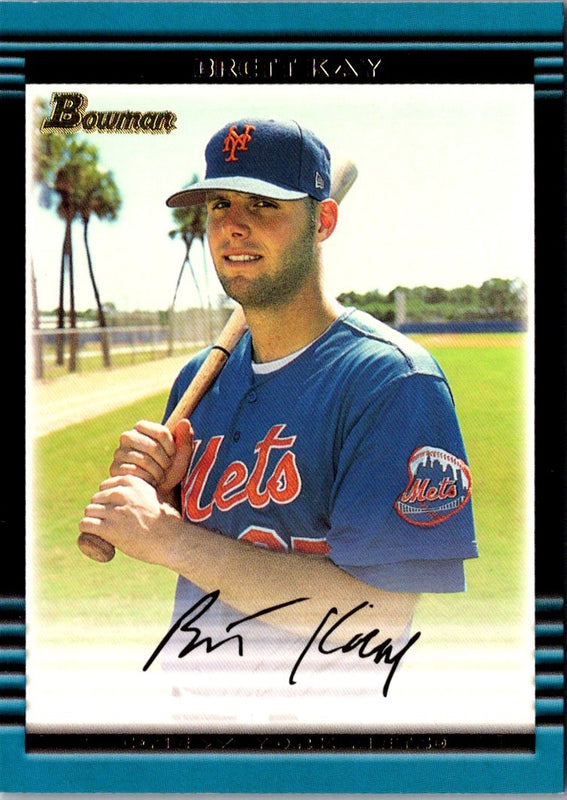 2002 Bowman Brett Kay #201 Rookie
