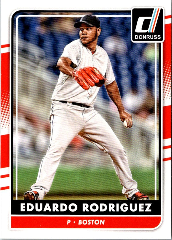 2016 Donruss Eduardo Rodriguez #168