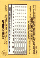 1985 Donruss Leon Durham #189