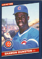 1986 Leaf Shawon Dunston #181