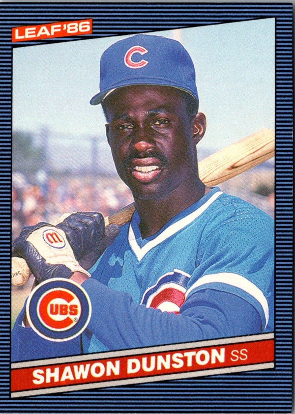1986 Leaf Shawon Dunston #181