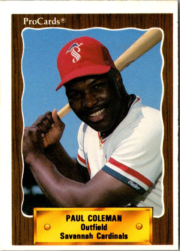 1990 CMC Paul Coleman #842