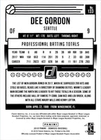 2018 Donruss Dee Gordon #133