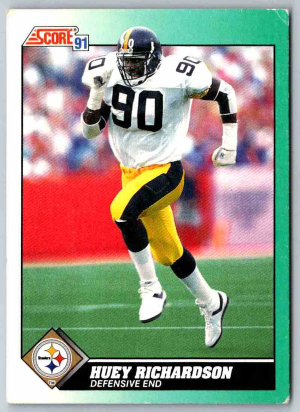1991 Score Huey Richardson #58T