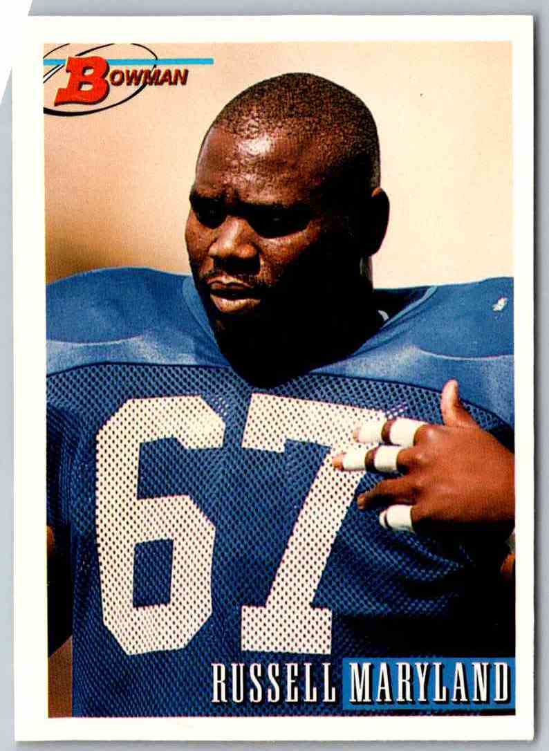 1993 Bowman Football Russell Maryland