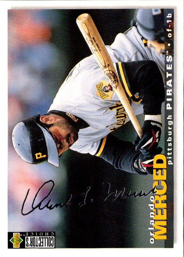 1995 Collector's Choice Orlando Merced #375