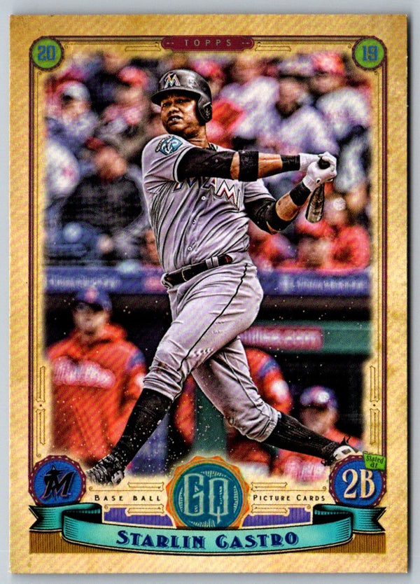 2019 Topps Gypsy Queen Green Starlin Castro #118