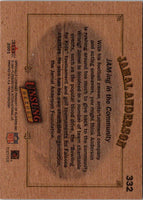 2001 Fleer Tradition Glossy Jamal Anderson #332
