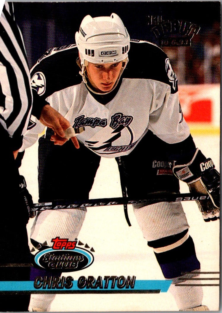 1993 Stadium Club Chris Gratton