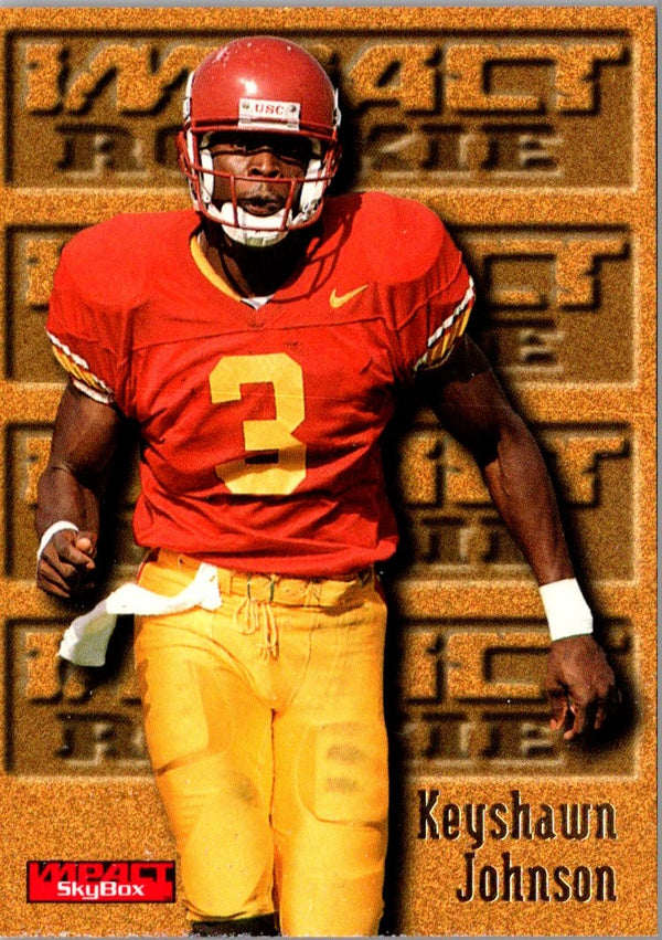 1996 SkyBox Impact Keyshawn Johnson #169 Rookie