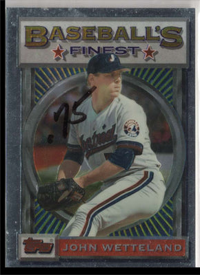 1993 Finest John Wetteland #129