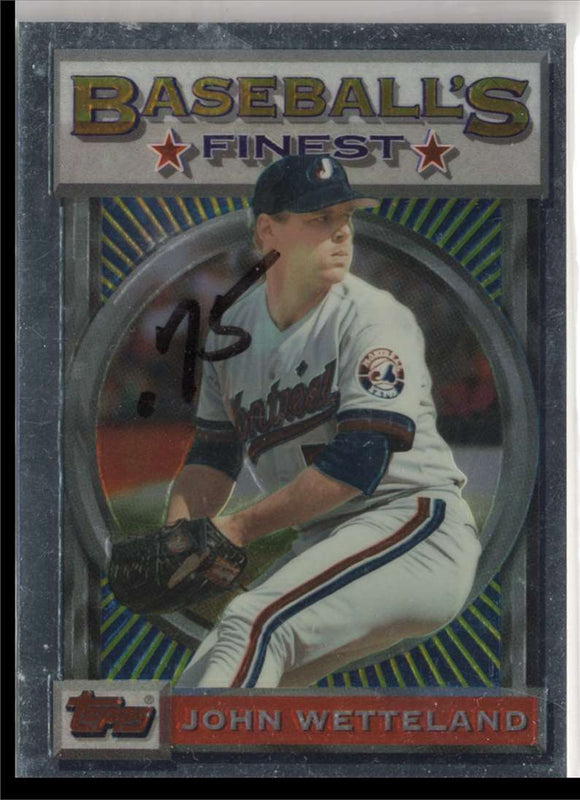 1993 Finest John Wetteland #129