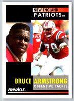 1991 Pinnacle Bruce Armstrong #69