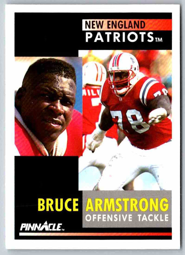 1991 Pinnacle Bruce Armstrong #69