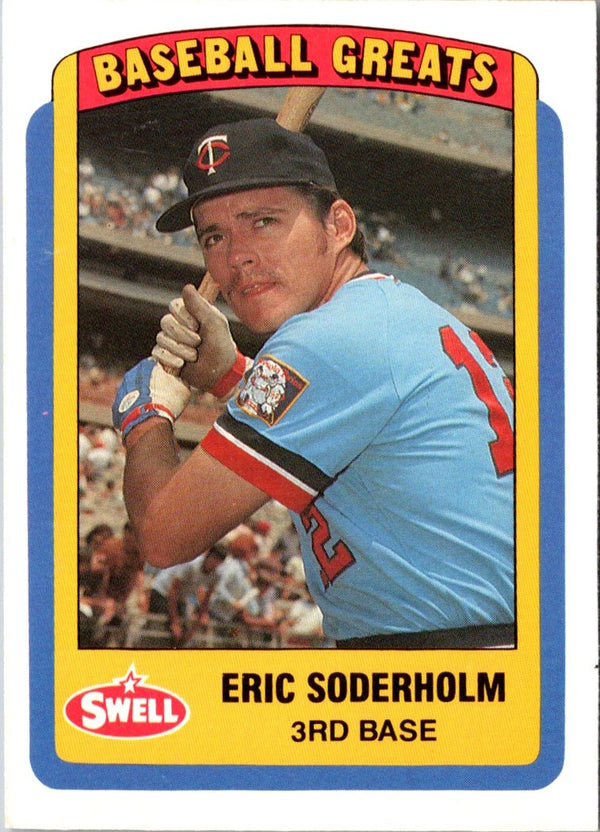 1990 Swell Baseball Greats Eric Soderholm #98