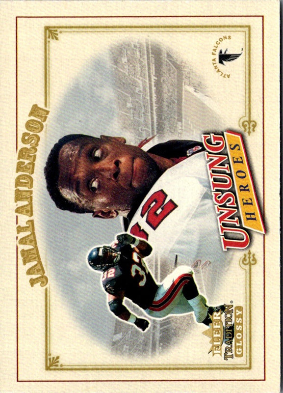 2001 Fleer Tradition Glossy Jamal Anderson #332